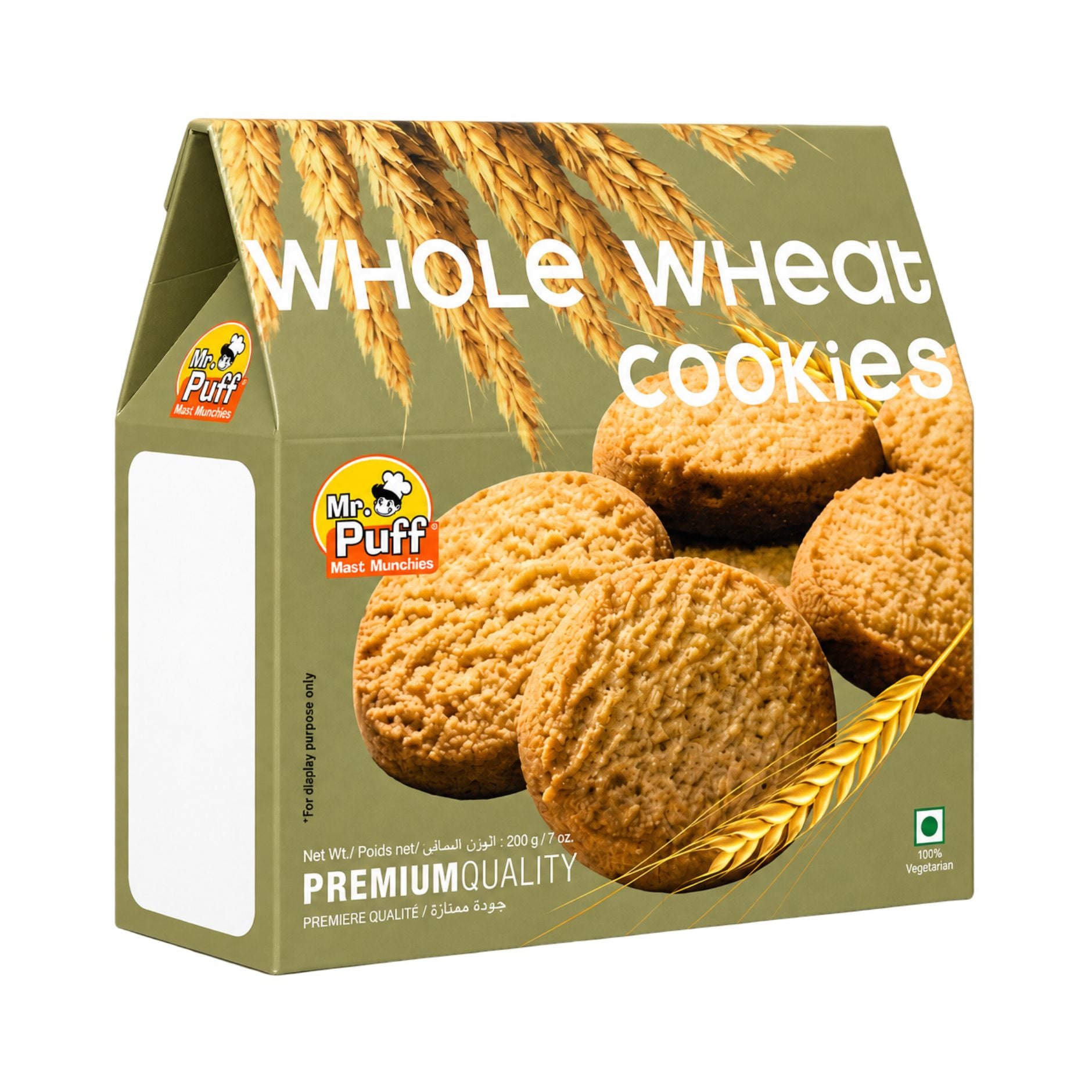 Whole Wheat Cookies